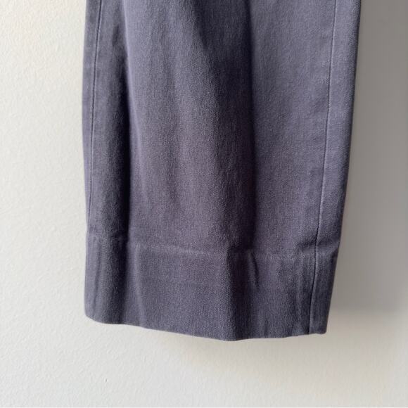 Everlane The Side-Zip Stretch Cotton Pant Gray Business Casual Classic solid 6 - Picture 6 of 10